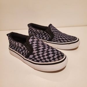 Tommy Bahama Checker Canvas Sneakers Boy's Size 13